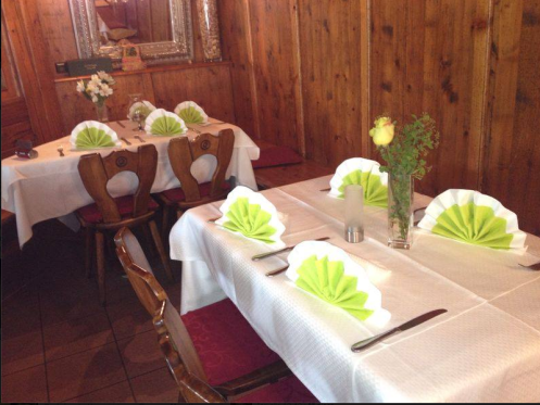 La sala, Tafel