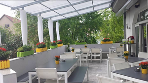 Il giardino, Außenbereich